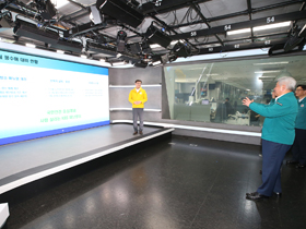KCC CHAIR VISITS KBS DISASTER BROADCASTING PREPAREDNESS SITE